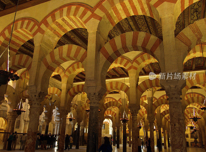 La Mezquita de Cordoba，西班牙